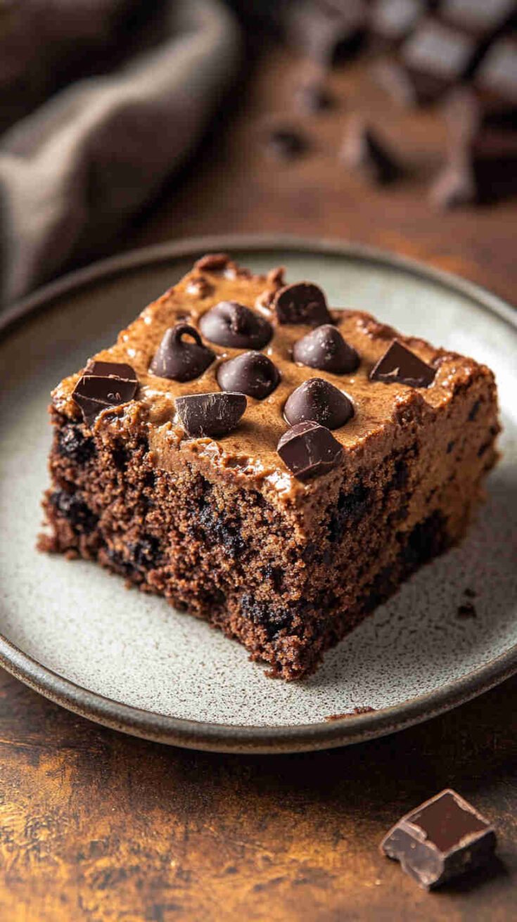 Slow Cooker Chocolate Chip Pudding Cake Recipe 3