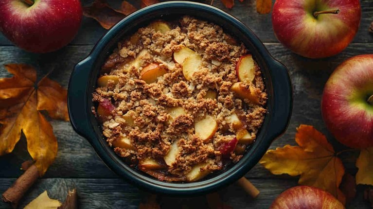 Crockpot Pumpkin Apple Crisp Recipe 18