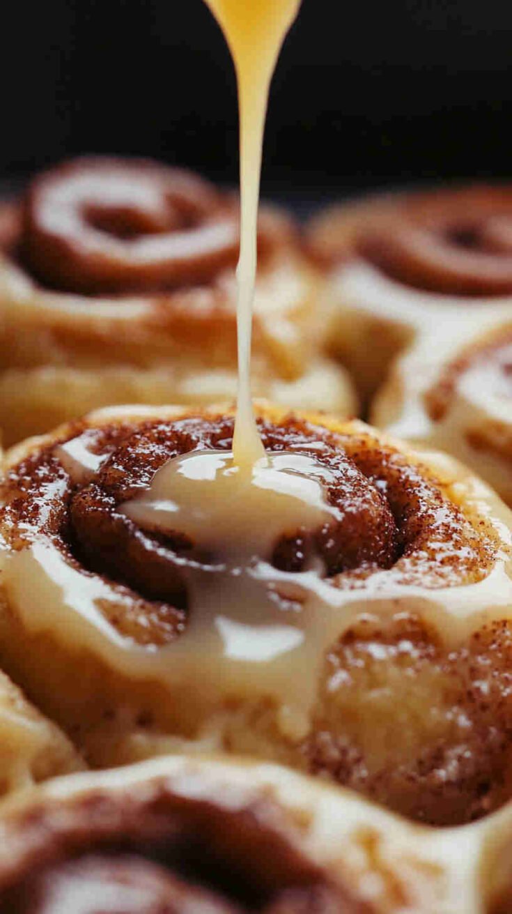 Slow Cooker Lemon Cinnamon Rolls recipe