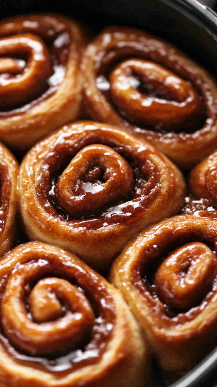 Slow Cooker Maple Cinnamon Rolls Recipe 5
