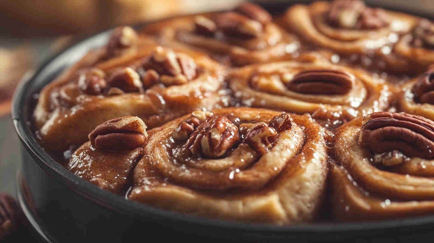 Slow Cooker Pecan Cinnamon Rolls Recipe 16