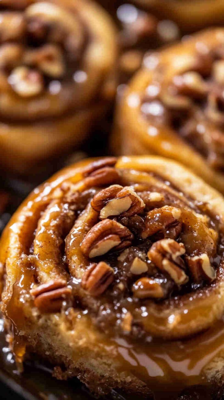 Slow Cooker Pecan Cinnamon Rolls Recipe 9
